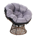 Gardeon Papasan Chair Wicker Brown Outdoor Patio Garden Furniture