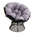 Gardeon Papasan Chair Wicker Grey Outdoor Patio Garden Furniture