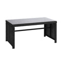 Gardeon 4 PCS Outdoor Sofa Set Storage Rattan Chair Black Furniture