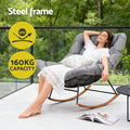 Gardeon Papasan Rocking Chair Outdoor Garden Patio Lounge Furniture