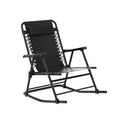 Gardeon Outdoor Folding Rocking Chair Recliner Patio Furniture