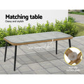 Gardeon 4 Piece Outdoor Rattan Sofa Set Lounge Chairs Table