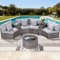 Gardeon 4 Seater Rattan Outdoor Sofa Set 7PC Garden Patio Furniture