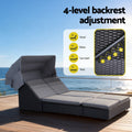 Gardeon Outdoor Day Bed Sun Lounge Wicker Lounger Patio Furniture