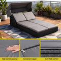 Gardeon Outdoor Day Bed Sun Lounge Wicker Lounger Patio Furniture