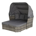 Gardeon Outdoor Wicker Sun Lounge Sofa Day Bed Patio Furniture