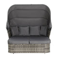 Gardeon Outdoor Wicker Sun Lounge Sofa Day Bed Patio Furniture