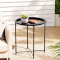 Gardeon Coffee Side Table Steel Outdoor Garden Patio Furniture