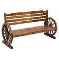 Gardeon 3 Seat Wooden Garden Bench Outdoor Patio Lounge Chair