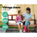 Gardeon 3 Seater Wooden Garden Bench Wagon Chair Patio Furniture