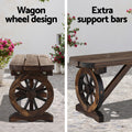 Gardeon Outdoor Garden Bench Wooden Patio Furniture Wagon Seat