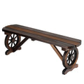 Gardeon Outdoor Garden Bench Wooden Patio Furniture Wagon Seat