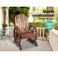 Gardeon Wooden Wagon Chair Outdoor Garden