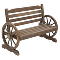 Gardeon Outdoor 2 Seat Wooden Garden Bench Teak Patio Furniture
