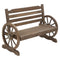 Gardeon Outdoor 2 Seat Wooden Garden Bench Teak Patio Furniture