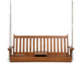 Gardeon 2 Seat Wooden Porch Swing Chair with Cup Holder