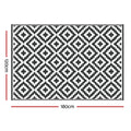 Gardeon Outdoor Rug 120x180cm Large Reversible Patio Carpet PP