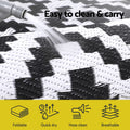 Gardeon Outdoor Rug 120x180cm Large Reversible Patio Carpet PP