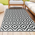Gardeon Outdoor Rug 120x180cm Large Reversible Patio Carpet PP