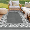 Gardeon Outdoor Rug 152x244cm Reversible Dual-Sided Patio Carpet