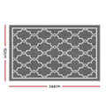 Gardeon Outdoor Rug 152x244cm Reversible Large Patio Carpet PP