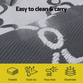 Gardeon Outdoor Rug 152x244cm Reversible Large Patio Carpet PP