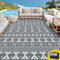 Gardeon Outdoor Rug 274x366cm Reversible Large Area Mat Patio