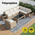 Gardeon Outdoor Rug 274x366cm Reversible Large Area Mat Patio