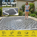 Gardeon Outdoor Rug 274x366cm Large Reversible PP Area Carpet