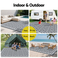 Gardeon Outdoor Rug 274x366cm Large Reversible PP Area Carpet