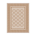 Gardeon Outdoor Rugs 274x366cm Large Carpet Reversible PP Dual-Sided Area Mat Patio Rug Khaki