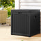 Gardeon Outdoor Storage Box 195L Black Garden Bench Organiser