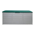 Gardeon 290L Outdoor Storage Box Lockable Green Garden Deck Shed