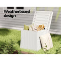 Gardeon 56L Outdoor Storage Box Lockable Garden Shed Tool Container