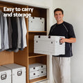 Gardeon 60L Outdoor Storage Box Foldable Collapsible Camping