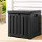 Gardeon 80L Outdoor Storage Box Lockable Garden Shed Black