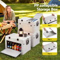 Gardeon 80L Outdoor Storage Box Foldable Collapsible Camping