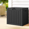 Gardeon Outdoor Storage Box 118L Lockable Garden Tool Shed Black