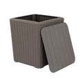 Gardeon Outdoor Storage Box 43L Garden Bench Tool Shed Side Table