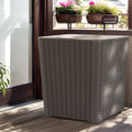 Gardeon Outdoor Storage Box 43L Garden Bench Tool Shed Side Table