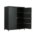 Gardeon Outdoor Storage Cabinet Box Wicker Shelf Garage Garden