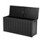 Gardeon Outdoor Storage Box 240L Lockable Garden Bench Black