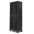 Gardeon 173cm Outdoor Storage Cabinet Lockable Black Cupboard