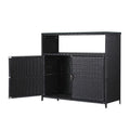 Gardeon Outdoor Storage Cabinet Wicker Shed Box Tools Garage Shelf