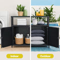 Gardeon Outdoor Storage Cabinet Wicker Shed Box Tools Garage Shelf