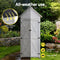 Gardeon Outdoor Storage Cabinet Cupboard Lockable Grey Organiser