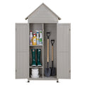 Gardeon Outdoor Storage Cabinet Cupboard Lockable Grey Organiser