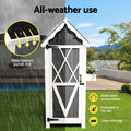 Gardeon Outdoor Storage Cabinet Wooden Shed Box Garden Furniture