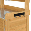 Gardeon Outdoor Storage Cabinet Potting Bench Table Garden Shed