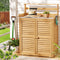 Gardeon Outdoor Storage Cabinet Potting Bench Table Garden Shed